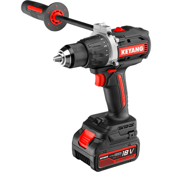 Wiertarko-wkrętarka akumulatorowa Keyang DD20BLH100E – 18V 5,0Ah