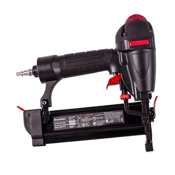 D’Orly RH-serie BN50RC 18GA Zszywacz pneumatyczny ze sprężarką i wężem powietrznym - Dostarczany z gwoździami wykończeniowymi VZ 18GA - 5.000st