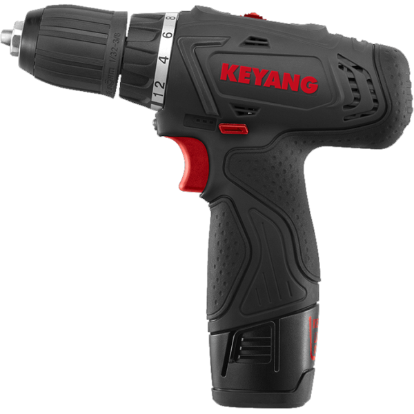 Akumulatorowa wkrętarka udarowa i wiertarko-wkrętarka Keyang COMBOKEY 10,8 V