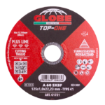 Płaska tarcza tnąca Globe G1721 Top-One – 125×1,0×22,2mm