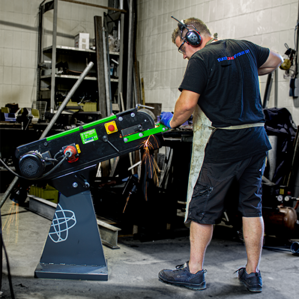 Eggenberg IBS75 szlifierka taśmowa - 75x2000mm - 3000W - 400V