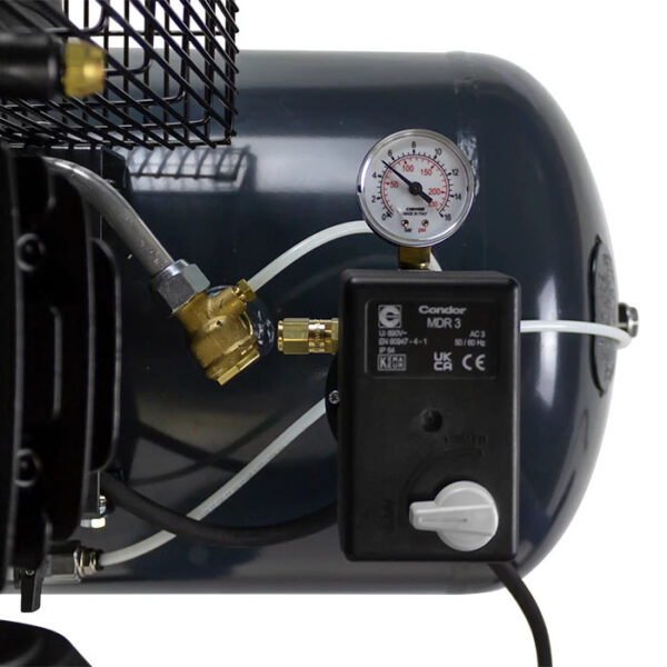 D'Orly DC-1004TP Kompresor tłokowy -100 L - 400 L/min - Profesjonalny