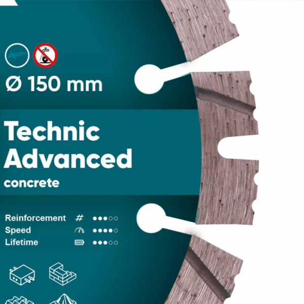 DiStar Tarcza diamentowa 22.23mm Technic Advanced - uniwersalna - 1A1RSS