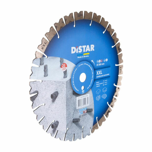 DiStar 1A1RSS Diamantzaagblad Nat XXL 350mm 20mm - Hoogste segmenten in de markt