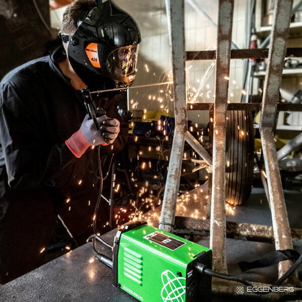 Eggenberg MMA100 Mini Inwerter 'Hot Start' zestaw + Elektroda 2,5 mm - 100A