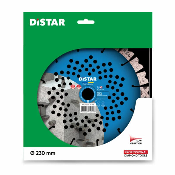 DiStar 1A1RSS Tarcza diamentowa do cięcia na sucho XXL 230 mm 22,23 mm - Najwyższe segmenty na rynku