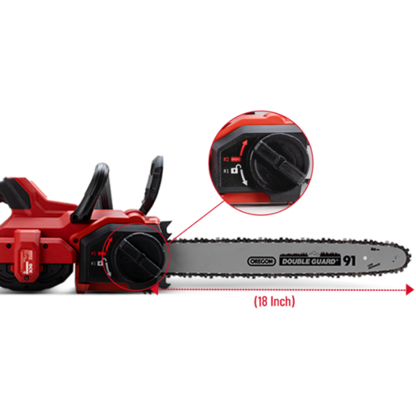 DCK Tools piła łańcuchowa akumulatorowa 58 V 45 cm - BODY KDCS58181Z