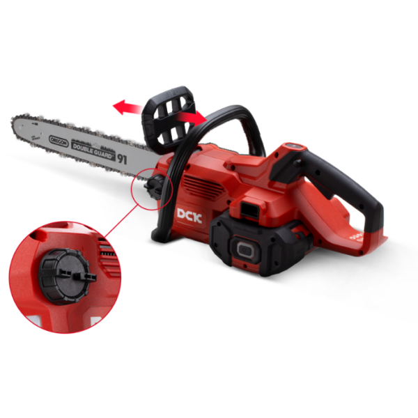 DCK Tools piła łańcuchowa akumulatorowa 58 V 45 cm - BODY KDCS58181Z