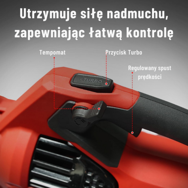 DCK Tools dmuchawa do liści akumulatorowa 58 V 730 CFM z 1 akumulatorem 5,0 Ah KDLB58201FDK
