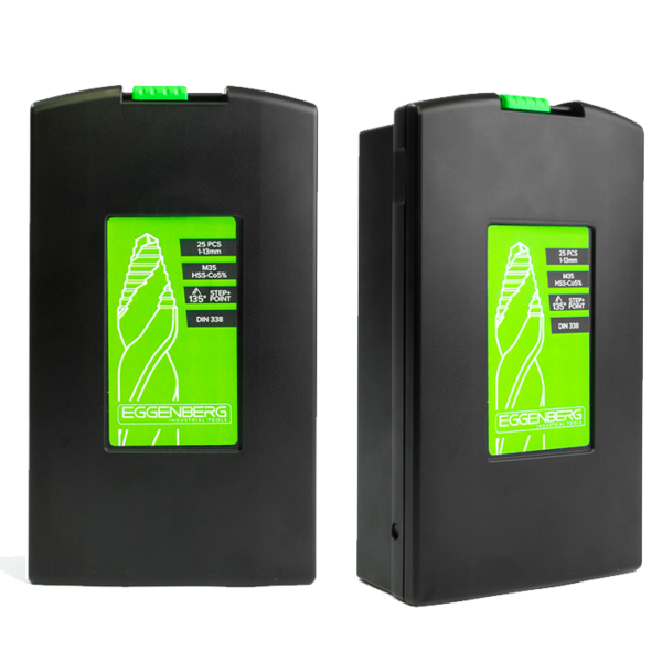 Zestaw wierteł spiralnych Eggenberg HSS