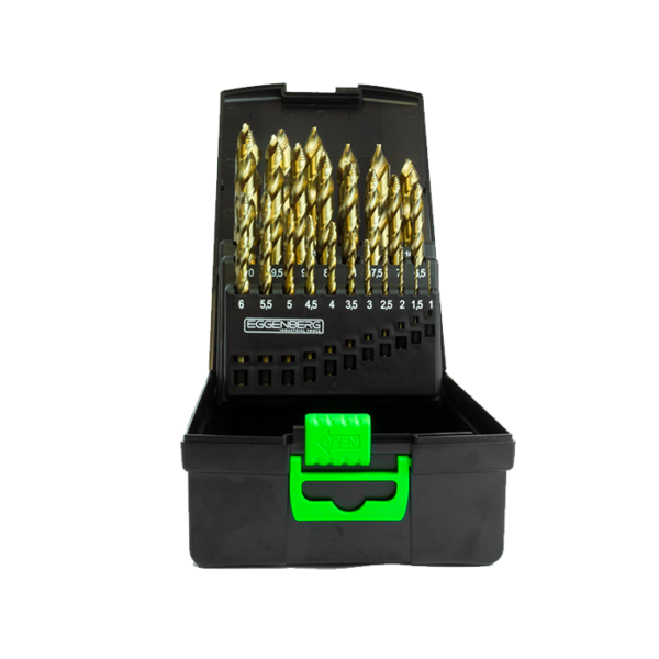 Zestaw wierteł spiralnych Eggenberg HSS