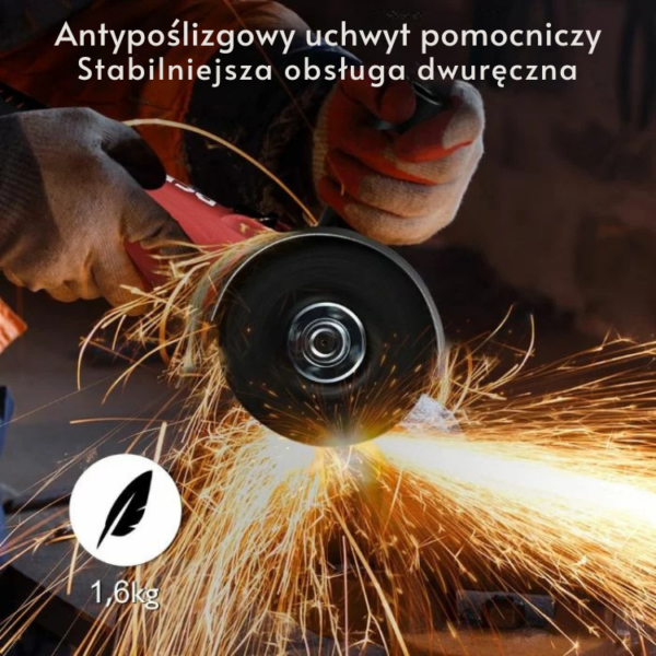 DCK Tools Szlifierka kątowa KSM09-125S 125 mm 800 W - EA-01