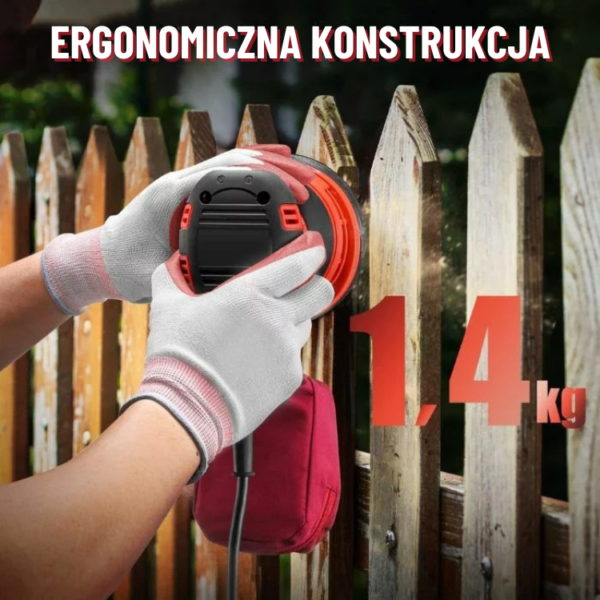 DCK Tools Szlifierka mimośrodowa KSA125 125mm 300W 230V
