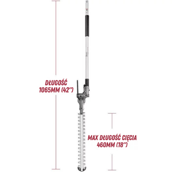DCK Akumulatorowa przystawka do nożyc do żywopłotu (KDHT211)