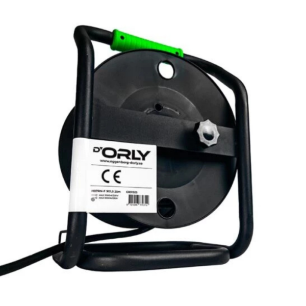 D'Orly 3×2,5 mm² Neoprenowy przedłużacz bębnowy 230 V IP44 - 25 m/40 m - H07RN-F
