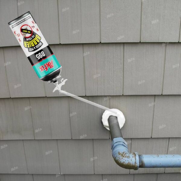 AKFIX 895 piana montażowa przeciw myszom i szczurom – 400 ml