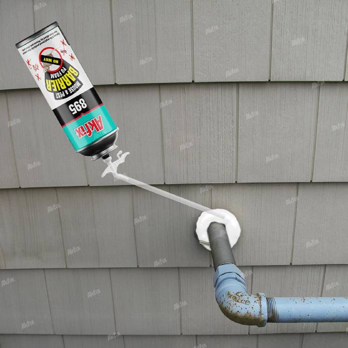 AKFIX 895 piana montażowa przeciw myszom i szczurom – 400 ml