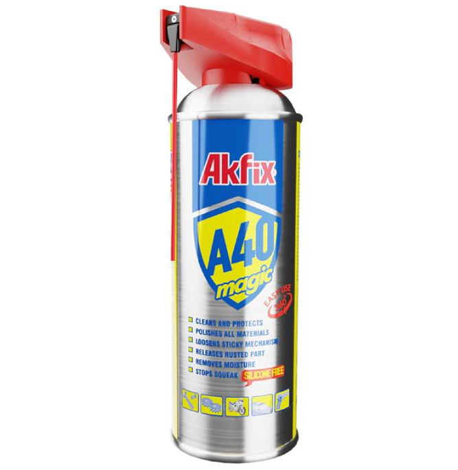 AKFIX A40 MAGIC Multispray Dual Adapter 360° – 400ML